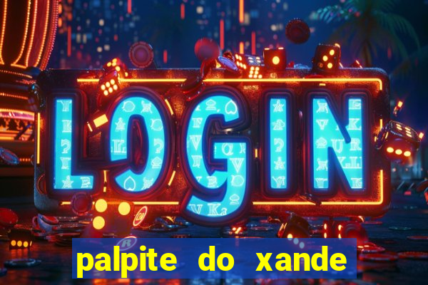 palpite do xande para hoje